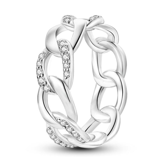 MULA Contemporary Geometric Rings Collection - 925 Silver with Bold Geometric Designs for Women, Perfect for Everyday Wear