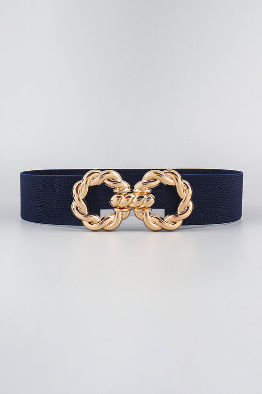 Zinc Alloy Buckle Elastic Belt