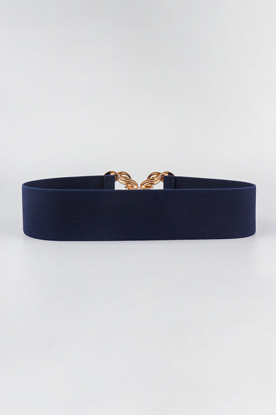 Zinc Alloy Buckle Elastic Belt