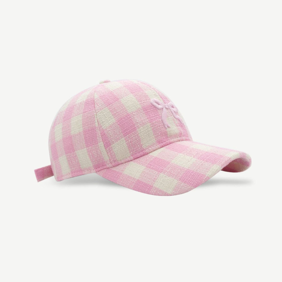 Bow Graphic Cotton Baseball Hat