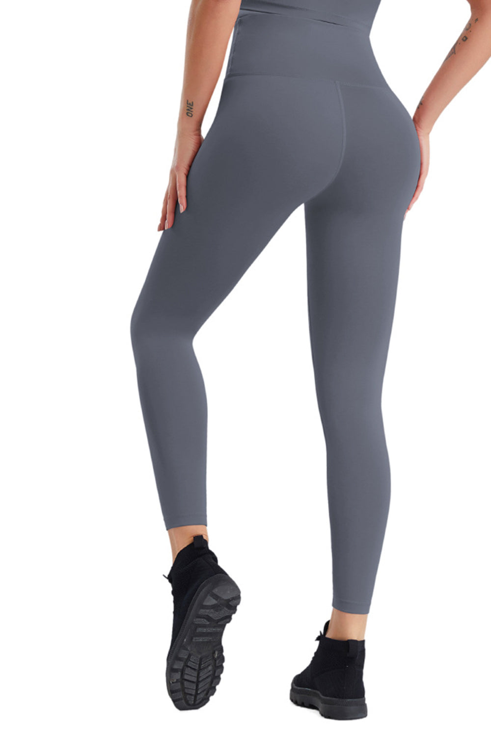 High Waist Wide Waistband Active Pants