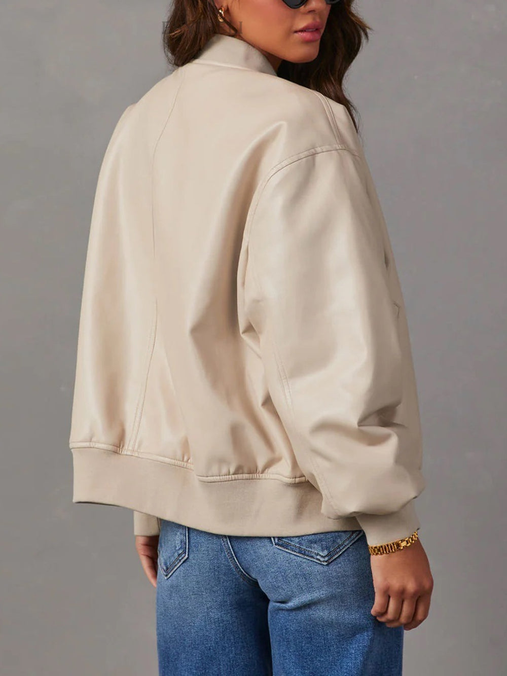 Zip Up Long Sleeve Jacket