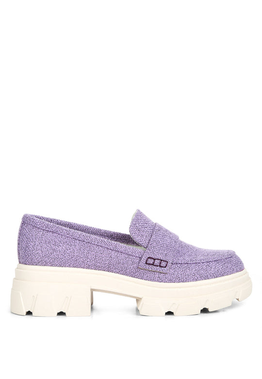 amabel chunky lug sole loafers