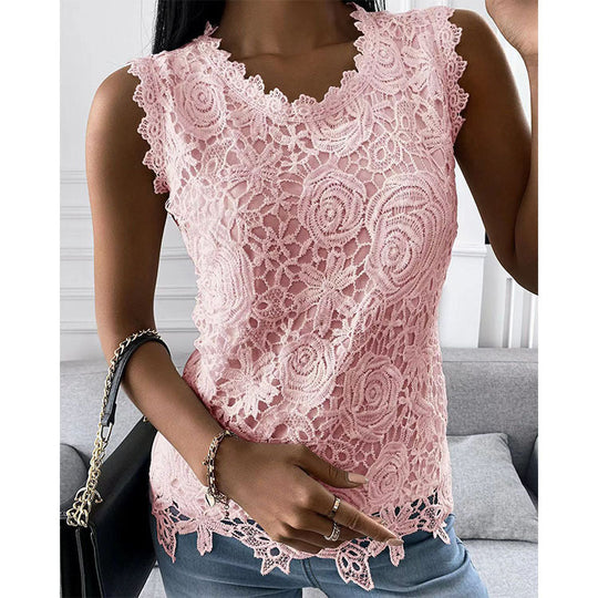 New Top Vest Lace Shirt