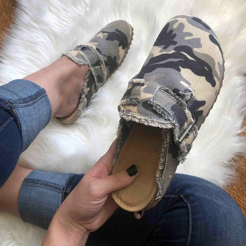 Women's Vintage Clogs Striped/Black/Beige/Leopard/Cows/Army