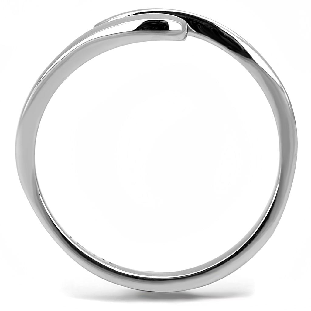 Women Stainless Steel No Stone Rings TK3261