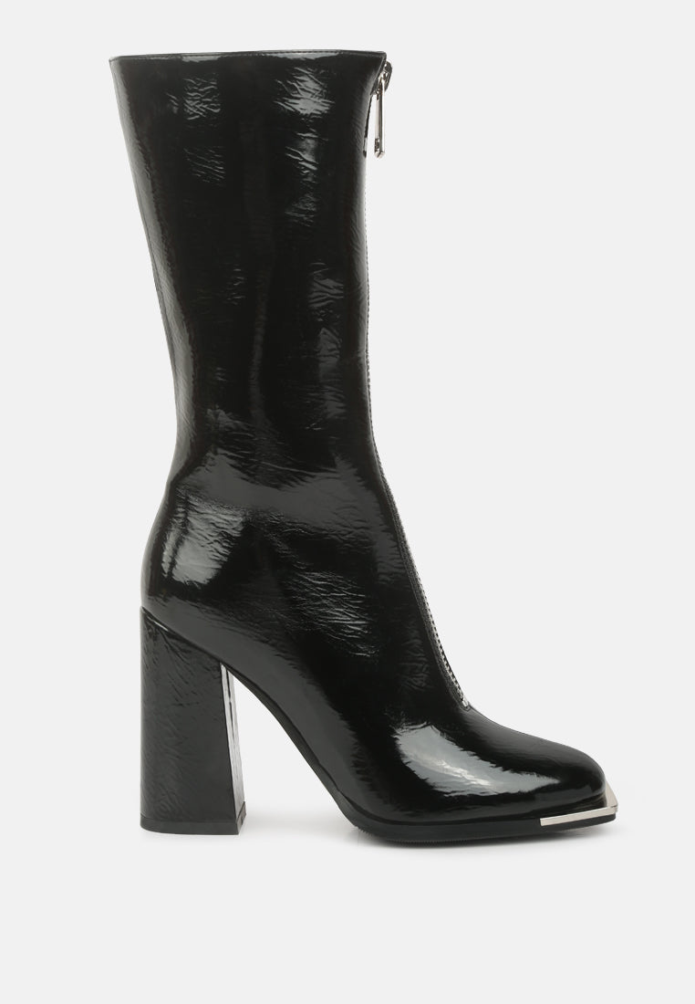 Year Round High Heeled Calf Boots-5