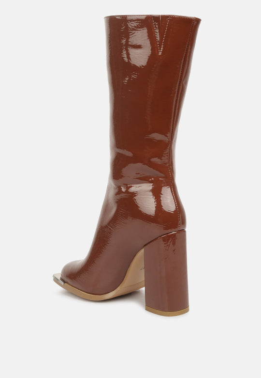 Year Round High Heeled Calf Boots-2