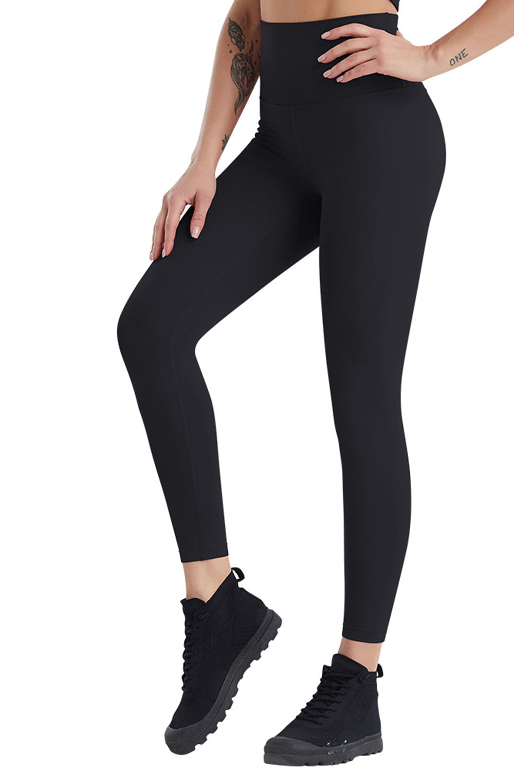 High Waist Wide Waistband Active Pants