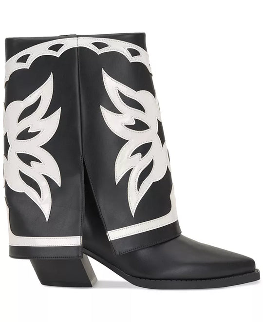 Women'S Jadiza Fold-Over Cuffed Cowboy Boots, Created for Macy'S