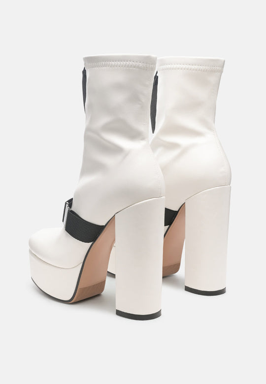 Boomer Chunky High Block Heel Boots-2