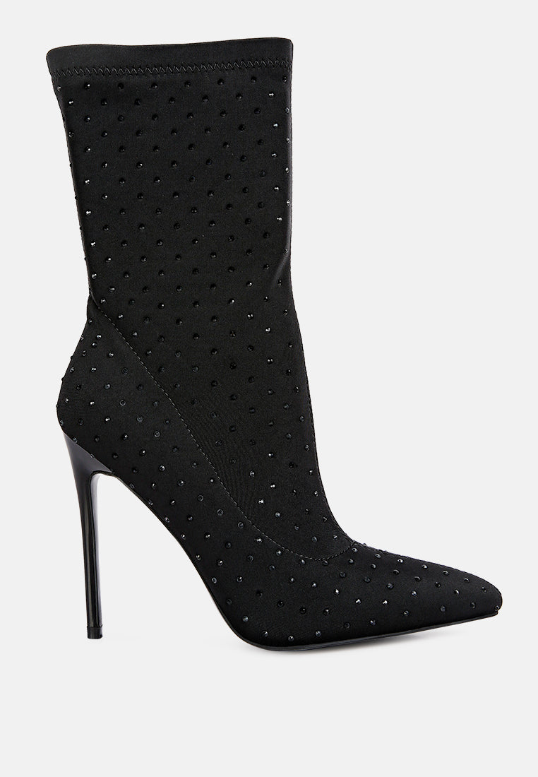 Cheugy Embellished Ankle Boots-6