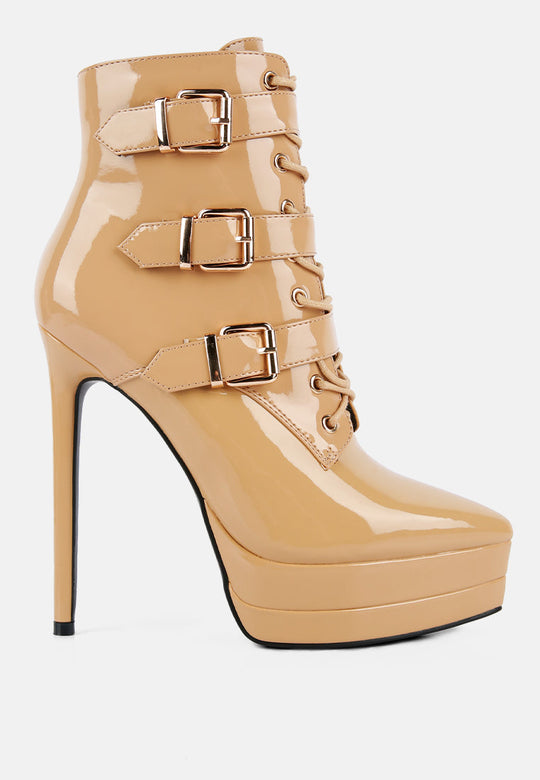 Gangup High Heeled Stiletto Boots-0