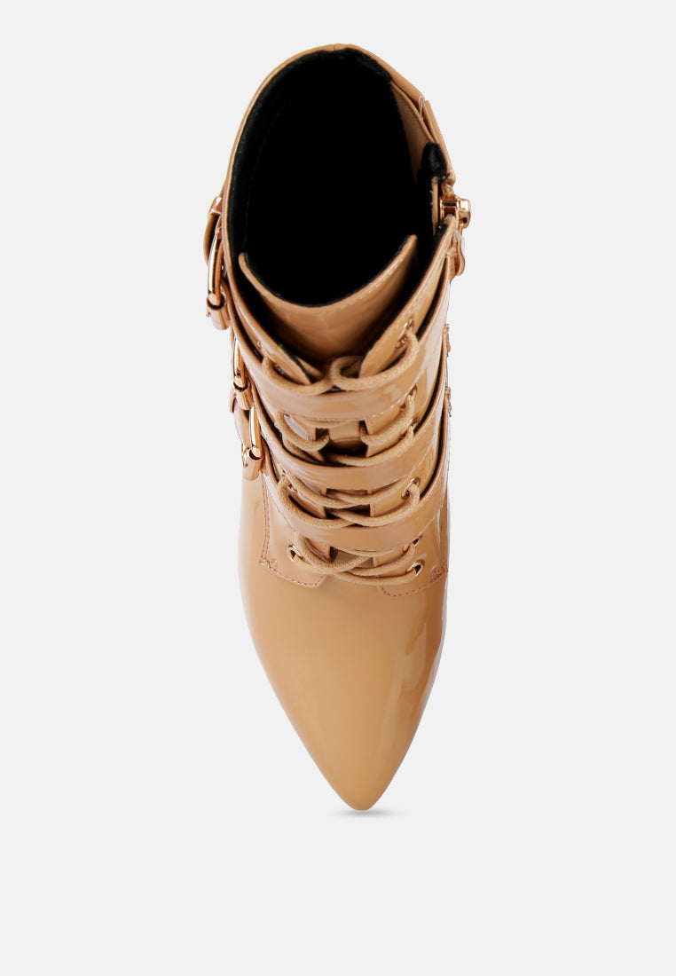 Gangup High Heeled Stiletto Boots-3