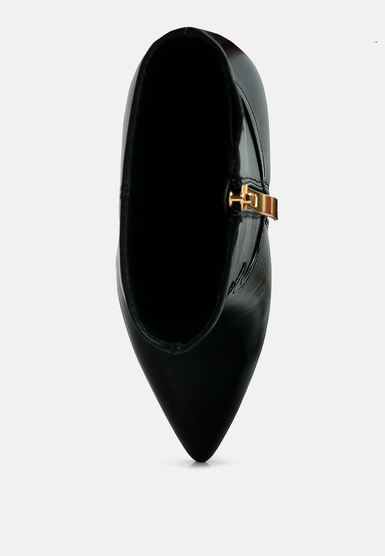 Jenner High Heel Cowboy Ankle Boots-3