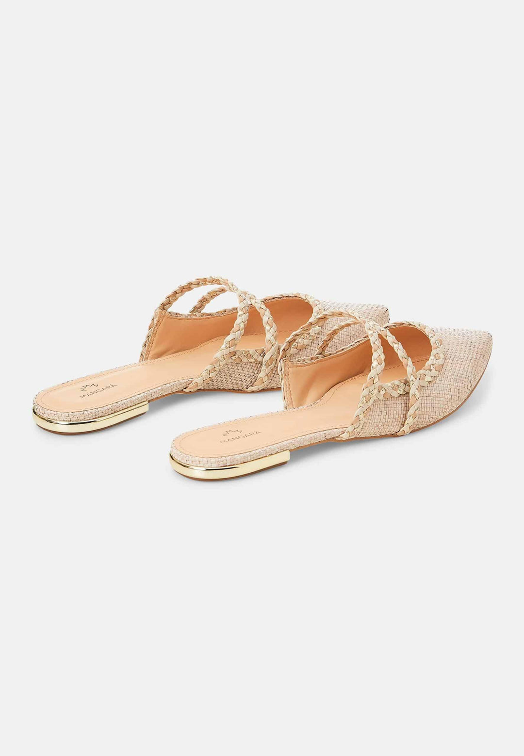 Mangará Amburana Women's Mules Beige - Sustainable-2