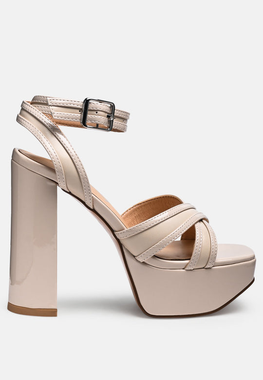 Nyle Platform High Heeled Sandals-0